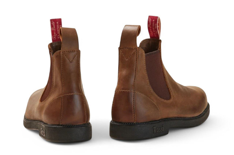 Rossi 607 Booma Tan Leather Chelsea Boot