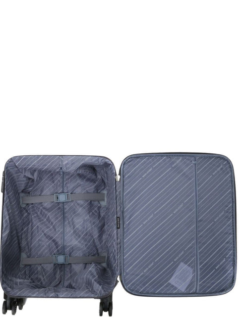 Lightweight Soft Cabin Suitcase 4 Wheel Luggage Travel