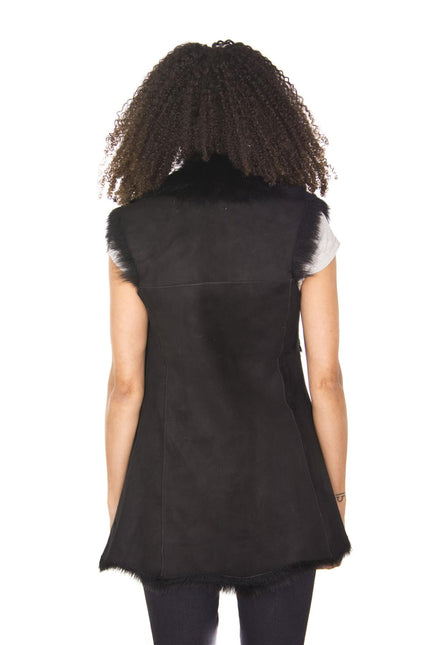 Women's Toscana Sheepskin Long Gilet-Sorocaba