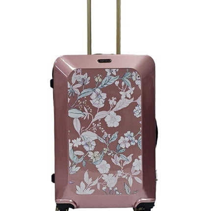 Hard Shell Flower Print Suitcase Luggage Set