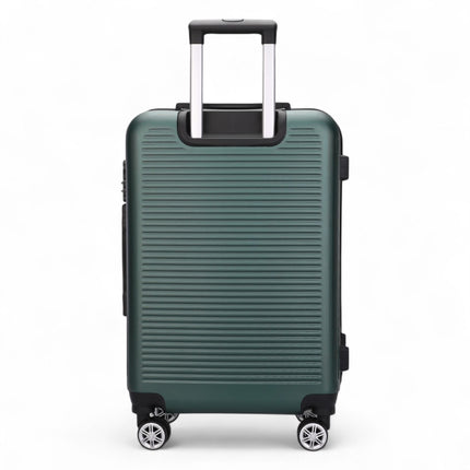 Hard Shell Classic Dual 4 Wheel Luggage Suitcase Set