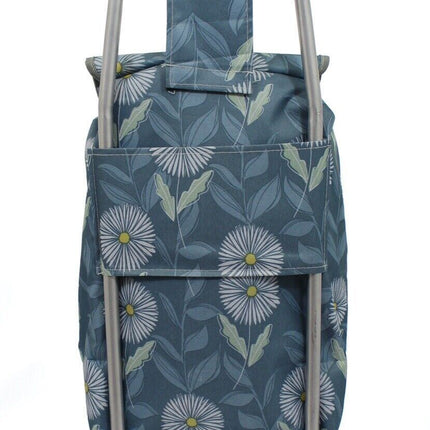 40L Lightweight Shopping Trolley Wheeled Folding Durable Cart Strong Bag Grocery