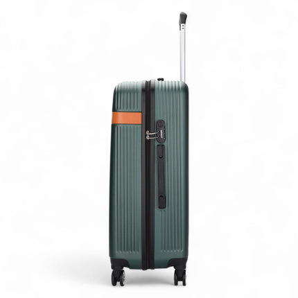 Hard Shell Classic Dual 4 Wheel Luggage Suitcase Set