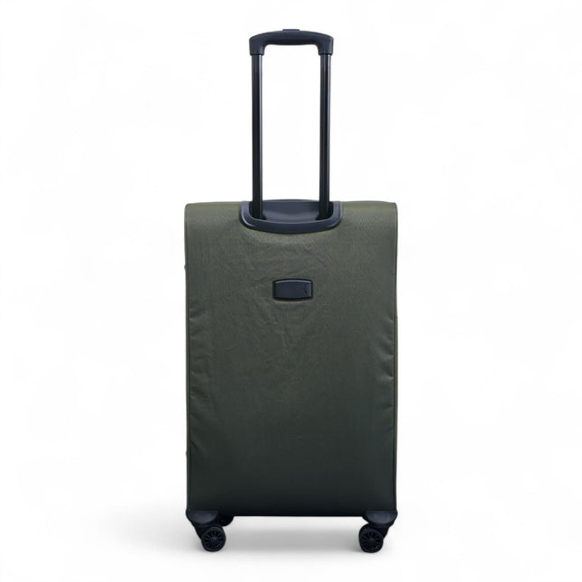 Expandable Soft 8 Wheel Lightweight Suitcase Luggage Travel Bags Set