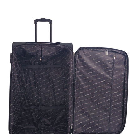 Soft Shell Suitcase Luggage Set Travel Light Carry On Cabin Bag
