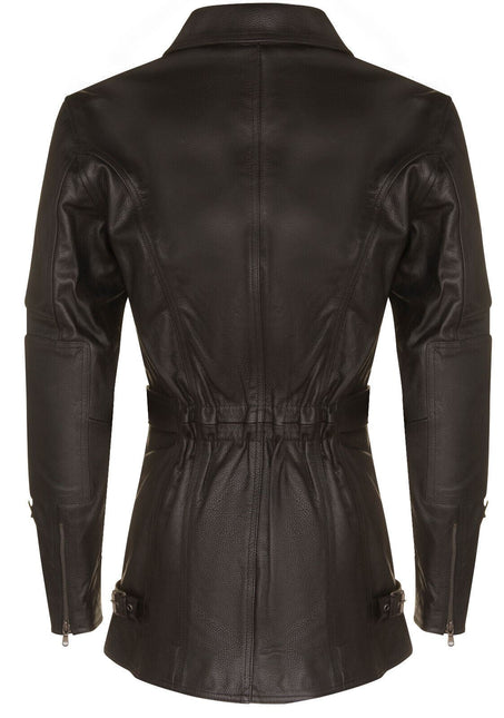 Mens Cross Zip CE Armour Biker Jacket - Budapest