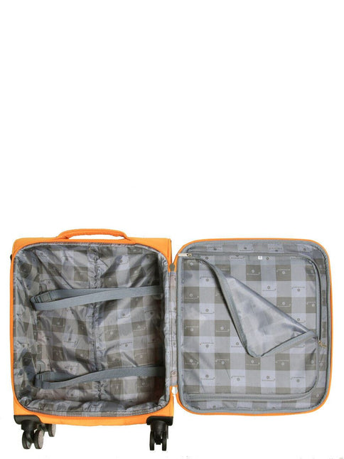 Lightweight Suitcase  4 Wheel Luggage Travel Cabin TSA Soft Bag