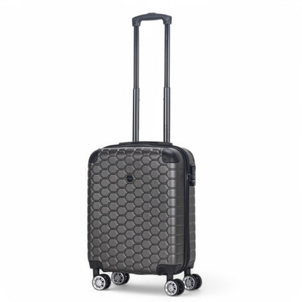 Hard Shell ABS 8 Wheel Luggage Travel Cabin Holiday Bags Suitcase Set