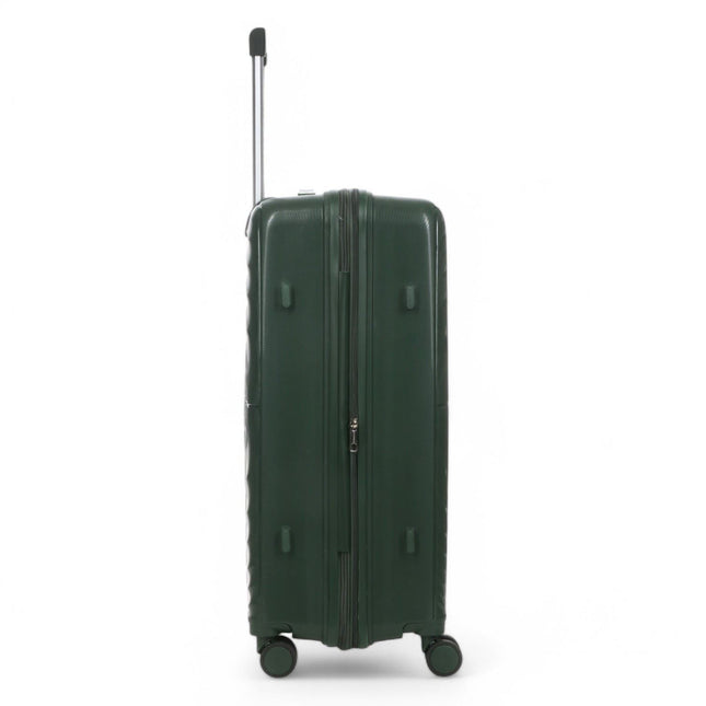 Expandable Hard Shell 8 Wheels Luggage Travel Cabin Suitcase Set