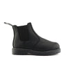 Grinders Unisex Black Chelsea Acs Leather Ankle Slip On Boots