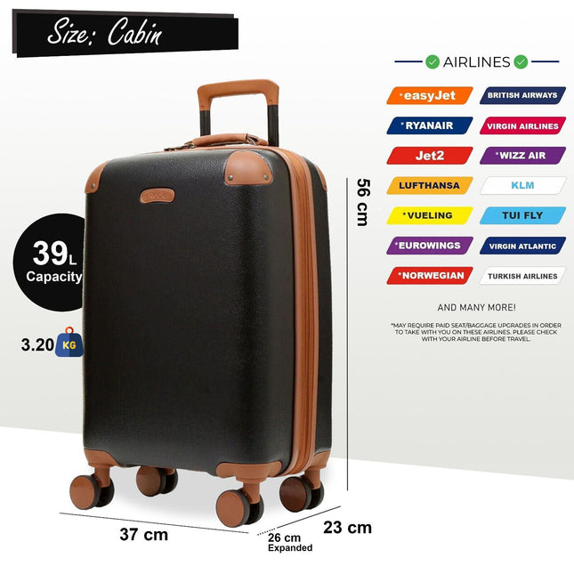 Carnaby Hard Shell Classic Suitcase Set