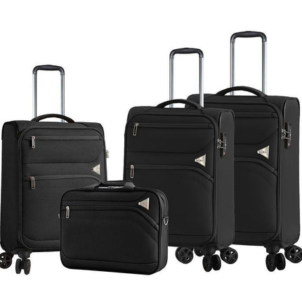 Lightweight Soft  Dual 4 Wheel Luggage Suitcases