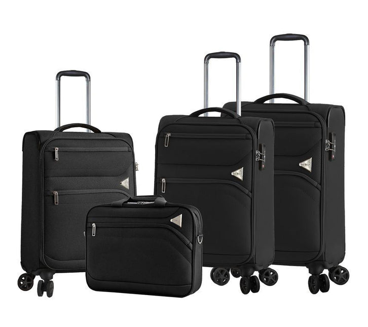 Lightweight Soft  Dual 4 Wheel Luggage Suitcases