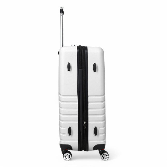 Expandable Hard Shell 8 Wheels Luggage Travel Cabin Bags Suitcase Set