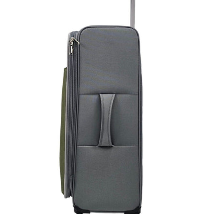 Lightweight  Soft Suitcases 4 Wheel Luggage Travel Bag