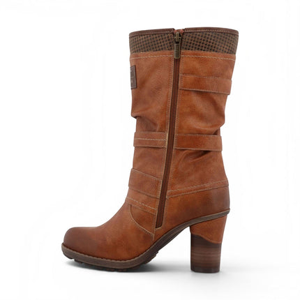 Mustang Women's Mid-Calf Heeled Long Boots - M0162001
