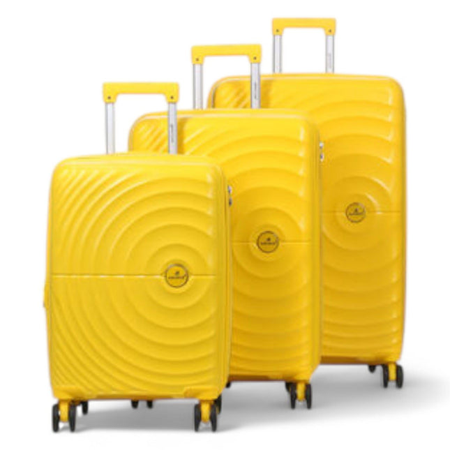 Expandable Hard Shell 8 Wheels Luggage Travel Cabin Suitcase Set