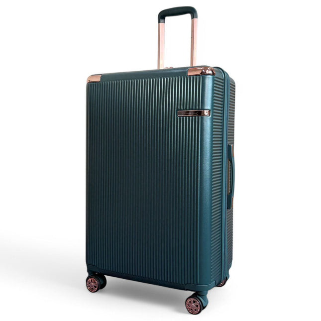 Expandable Hard Shell 8 Wheels Luggage Travel Cabin Suitcase Set
