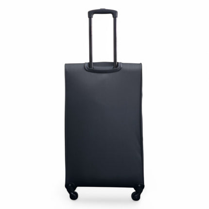 Expandable Soft Shell 4 Wheel Luggage Travel Cabin Suitcase Set Holiday Bags