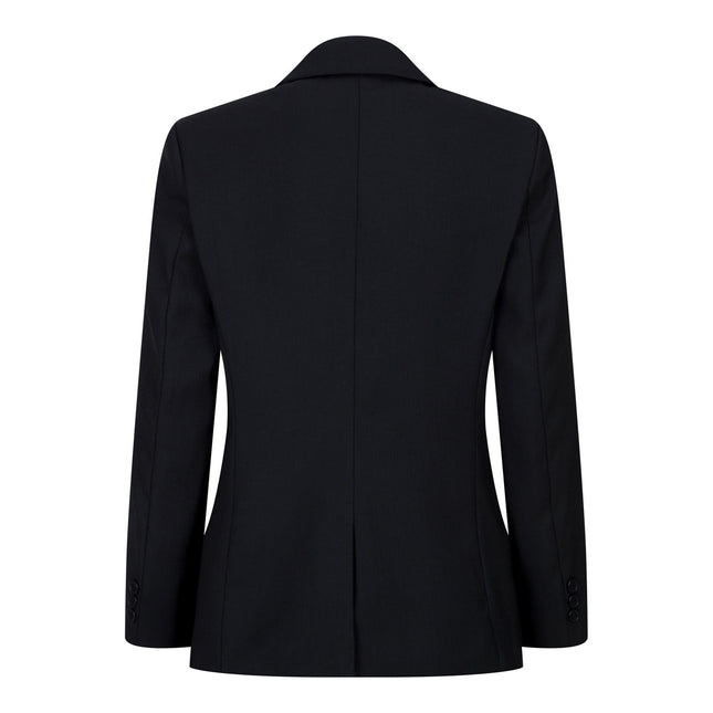 Boys 3 Piece Plain Black Classic Retro Suit