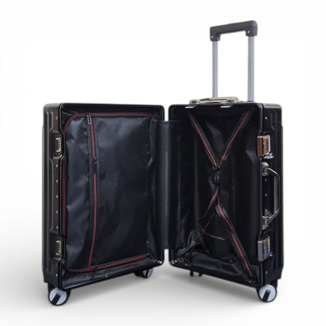 Robust Hard Shell Cabin Suitcase 36 x 24 x 56 cm Luggage Suitable for Easyjet, Ryanair, Wizzair