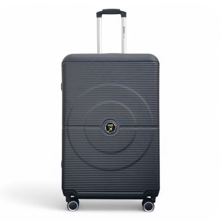 Robust ABS Hard Shell 8 Wheels Luggage Travel Holiday Cabin Suitcase Set