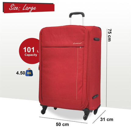 Lightweight Soft Casing Travel Luggage Suitcases