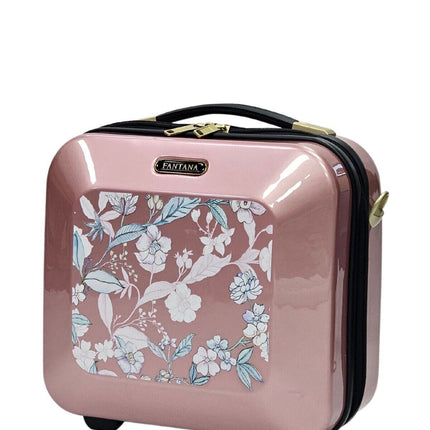 Hard Shell Flower Print Suitcase Luggage Set