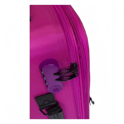 Lightweight Soft Shell 8 Wheels Luggage Travel Cabin Holiday Bags Suitcase Set