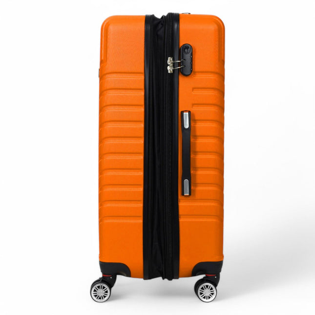 Expandable Hard Shell 8 Wheels Luggage Travel Cabin Bags Suitcase Set