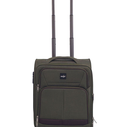 Soft 3 pcs Luggage Suitcase Set Cabin Light Travel Bags