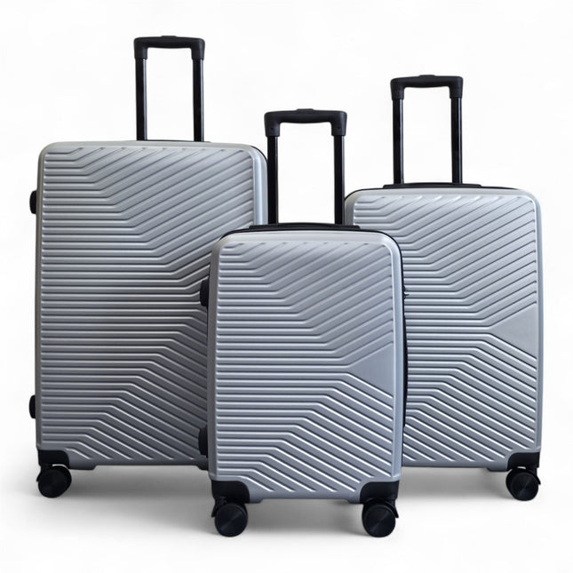 Hardshell Suitcase Set Robust 8 Wheel Cabin Luggage Case Bag