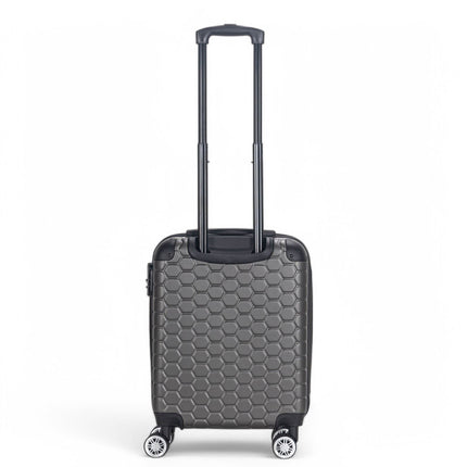 Hard Shell ABS 8 Wheel Luggage Travel Cabin Holiday Bags Suitcase Set