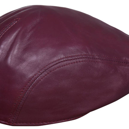 Mens  Flat Hat Leather Peaky Blinders Beret Newsboy Gatsby Golf Cabbie Cap
