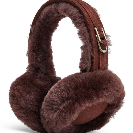 Womens Sheepskin Shearling Winter Ear Muffs Warm Comfortable