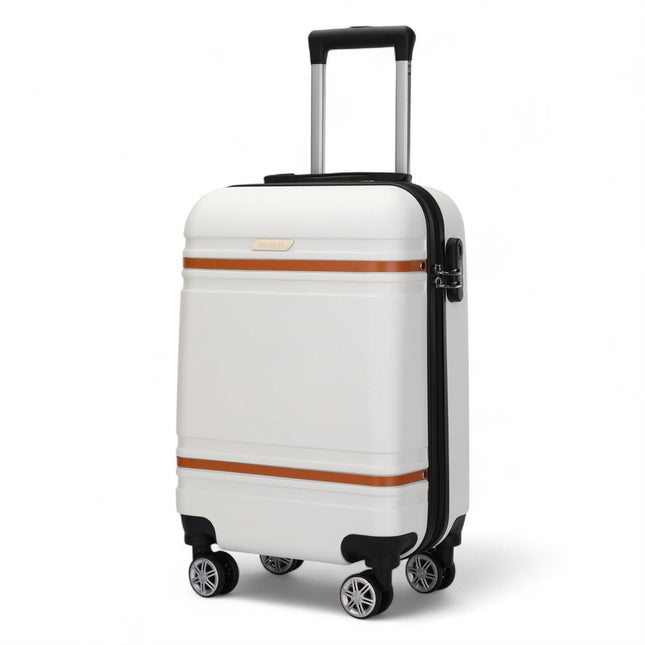 Hard Shell Cabin 36 x 22 x 56 cm ABS Suitcase Suitable for Easyjet, Ryanair, Wizzair