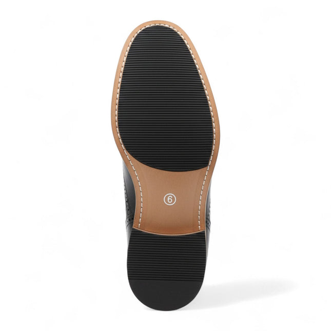 Men's Brown Wingtip Brogue Ankle Dress Chukka Boots