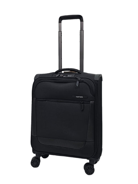 Lightweight  4 Wheel Luggage Travel Soft Cabin Bag