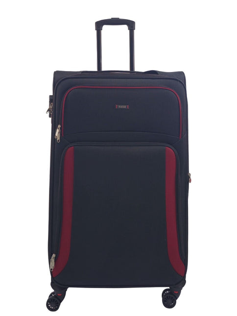 Soft Shell Suitcase Luggage Set Travel Light Carry On Cabin Bag