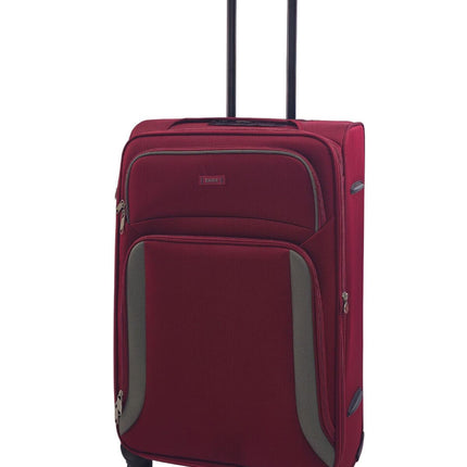 Soft Shell Suitcase Luggage Set Travel Light Carry On Cabin Bag