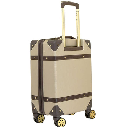 Vintage Hard Shell  Luggage Trunk Suitcase Set