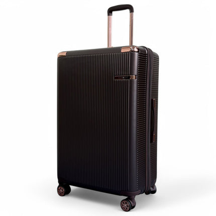 Expandable Hard Shell 8 Wheels Luggage Travel Cabin Suitcase Set