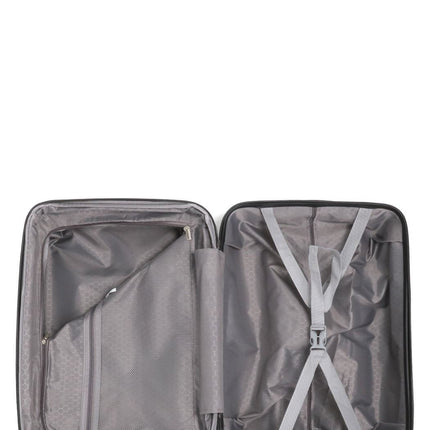 Expandable Hard Shell 8 Wheels Luggage Travel Cabin Suitcase Set