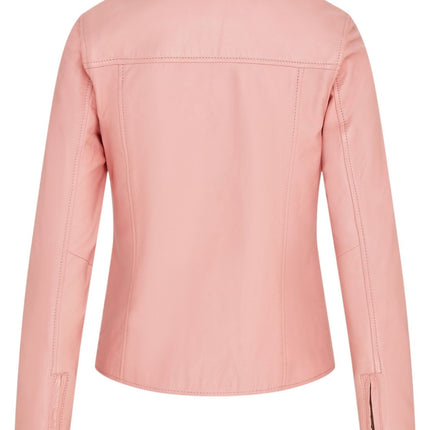 Women's Classic Brando Biker Leather Jacket - Broome