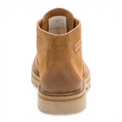 CAT (Caterpillar) Tan Leather Hiking Mid-Cut Chukka Ankle Boots - Grader