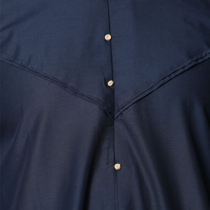 Men's Omani Eid Blue Thobe  Saudi Emirati Jubba Robe
