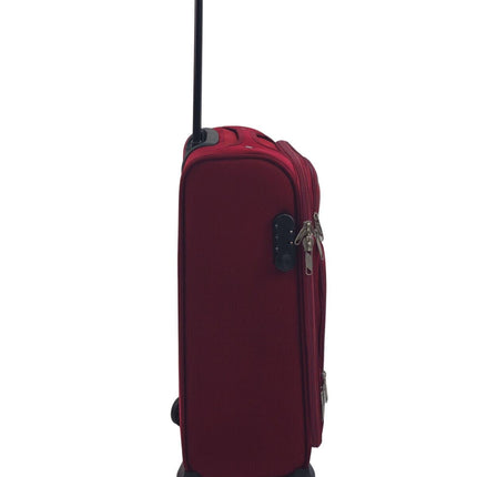 Soft Shell Suitcase Luggage Set Travel Light Carry On Cabin Bag