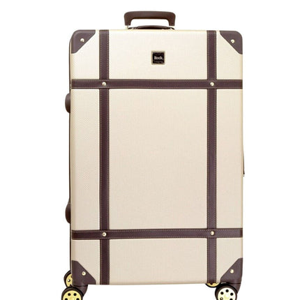 Vintage Hard Shell  Luggage Trunk Suitcase Set