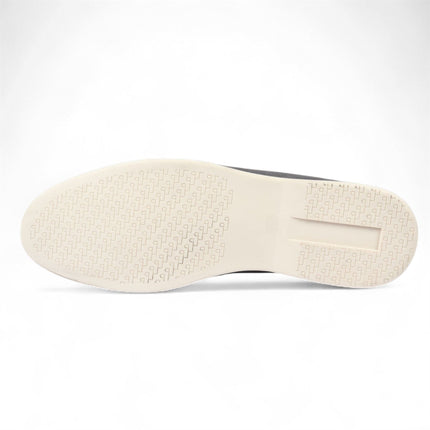 Men’s Durable Grey Slip-On Loafers with Cushioned Insole