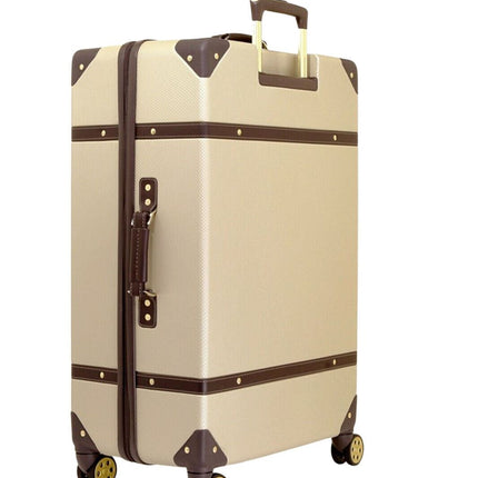 Vintage Hard Shell  Luggage Trunk Suitcase Set
